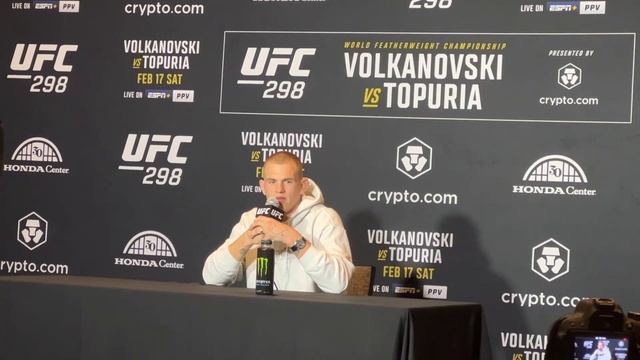 UFC 298 MEDIA DAY: IAN MACHADO GARRY