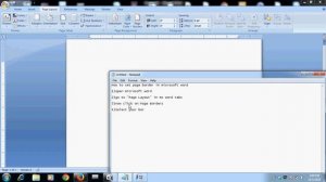 how to put page border in microsoft word 2007