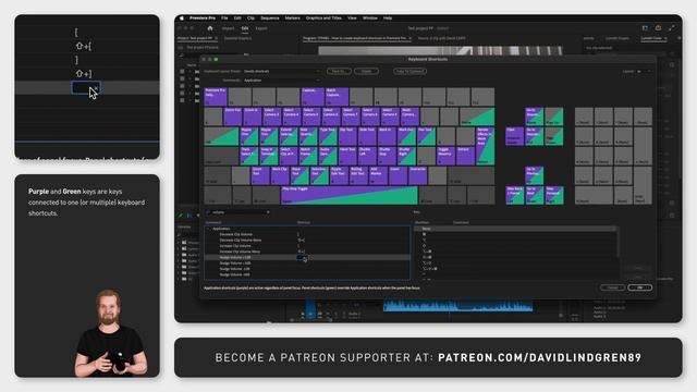 How to create keyboard shortcuts in Premiere Pro