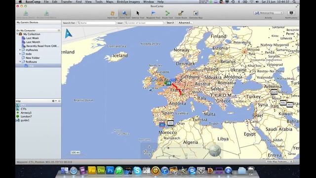 Basecamp for Mac Creating a route Pt1 смотреть онлайн