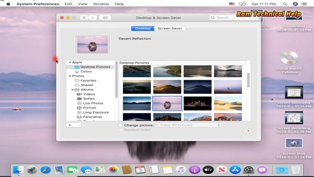 how to change back ground in Mac OS | Change the desktop picture (background) on macOS Catalina смотреть онлайн