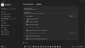 How to Hide Taskbar in Windows 11