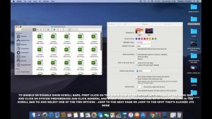 HOW TO CHANGE OR ADJUST THE SETTINGS OF CLICK IN THE SCROLL BAR TO IN MAC OS MOJAVE