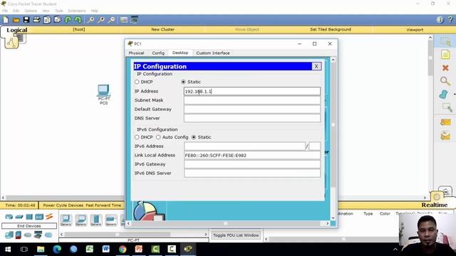 Membuat Jaringan LAN dengan 2 Komputer menggunakan Cisco Packet Tracert смотреть онлайн