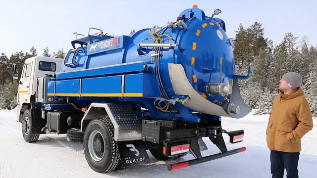 Вакуумная илососная машина МВС-10 КАМАЗ-53605 NG