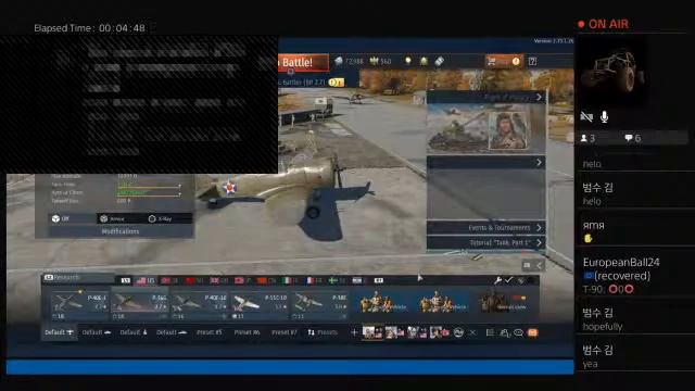 Grinding in planes and tanks and in realistic | War Thunder Live stream #15 смотреть онлайн