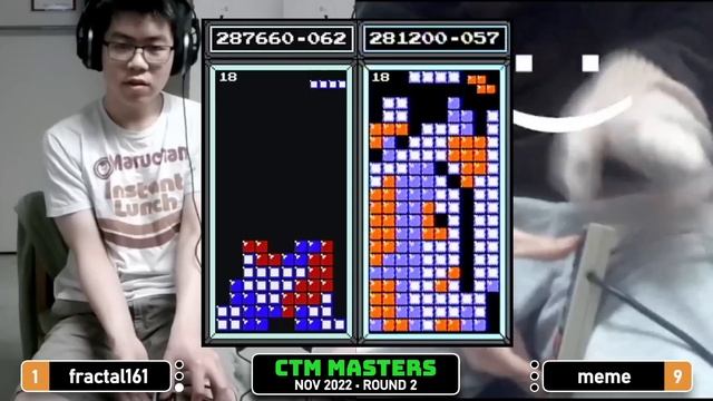 EARLY MAXOUTS! Fractal, Meme | Rd 2 | Classic Tetris Monthly Masters смотреть онлайн