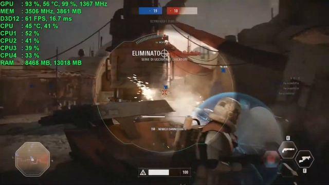 Star Wars: Battlefront 2 TATOOINE [DX 12 1080p ULTRA SETTINGS] | i5-6600K | GTX 970
