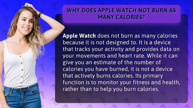 Why does Apple Watch not burn as many calories? смотреть онлайн