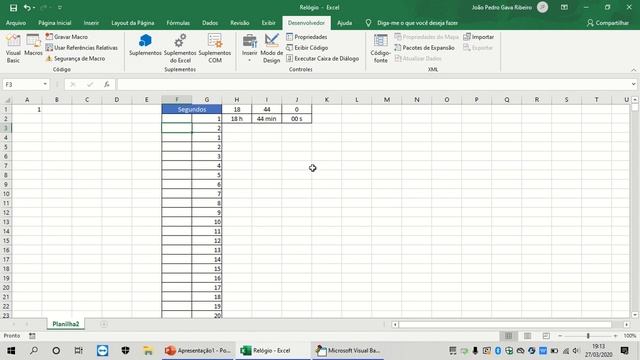 Relógio - Aula 1 смотреть онлайн