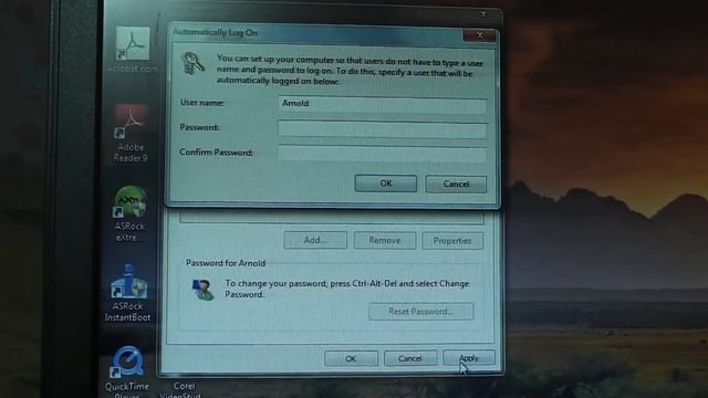 How to disable log in password in Window 7 смотреть онлайн
