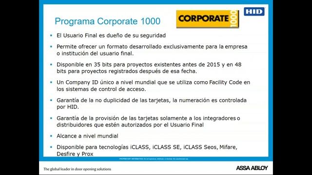 Lanzamiento de Soluciones HID смотреть онлайн