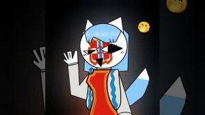 Если бы герб моего города стал бы девушкой-кошкой (не судите за фуррид