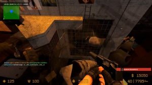 Counter Strike Source Zombie Escape mod online gameplay on Atix Helicopter map