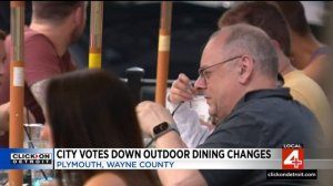 City of Plymouth votes down outdoor dining changes