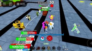 Затестировал одного юнита в Toilet Tower Defense Roblox.