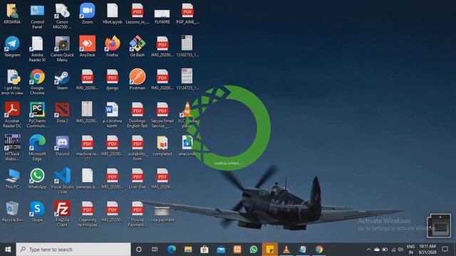 anaconda Installing in Windows 10 смотреть онлайн
