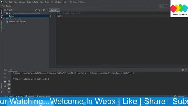 #tkinter | setup | hello world | 2020