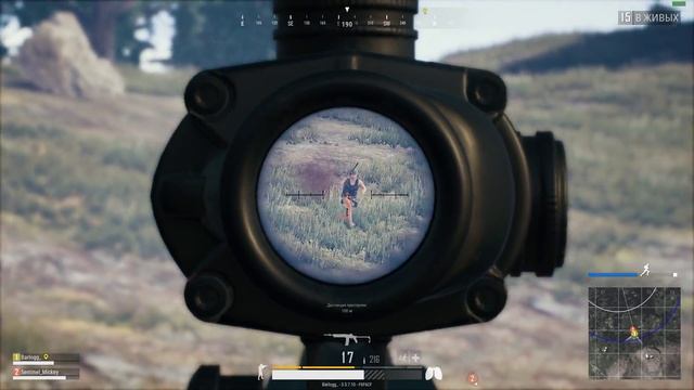 PLAYERUNKNOWNS BATTLEGROUNDS: Смерть  Снято с помощью GeForce GTX