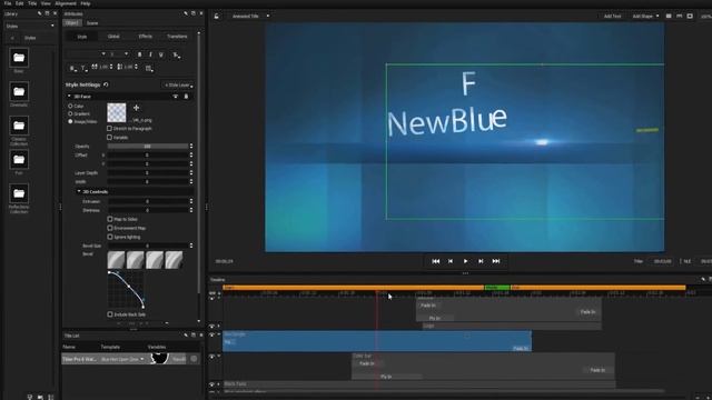 NewBlueFX Titler Pro 6 смотреть онлайн