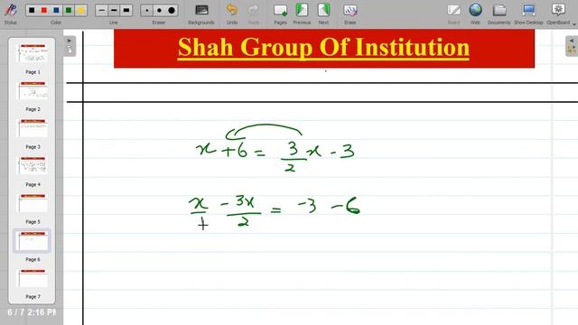 Class X Math's Chap 1 " Algebraic Sentences " Ex # 6.1 Completed ( 24-Aug-21 ) смотреть онлайн