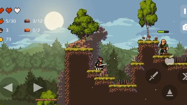 Android Gameplay: Apple Knight #2 смотреть онлайн
