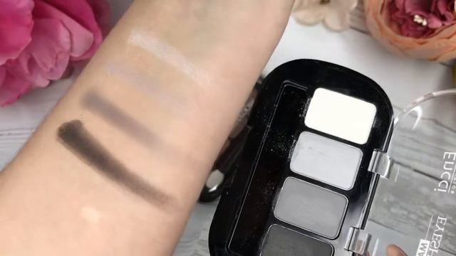 Тени для век ENCCI. Свотчи. смотреть онлайн