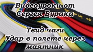 Видеоуроки от Сергея Бурака. Твид чаги. Удар в полете через маятник.