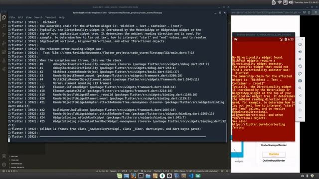 Flutter part-2- how to create a new flutter project & hello world