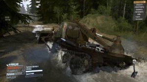 Spintires MudRunner. Обзор мода на Путепрокладчик АТ-Т/БАТ-М