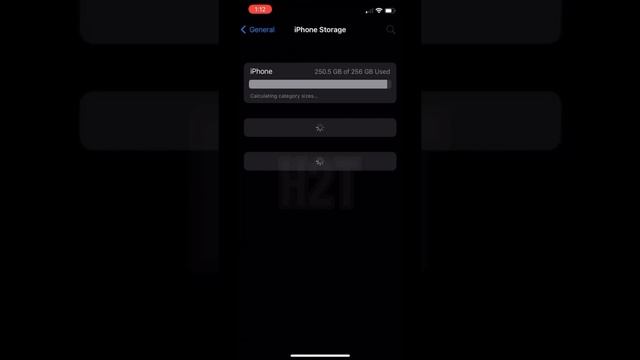 How to check iPhone storage space (memory usage) @How2Tube #iphonestorage #iphonetutorials #iphone1