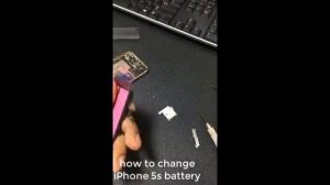 How to change iPhone 5s battery