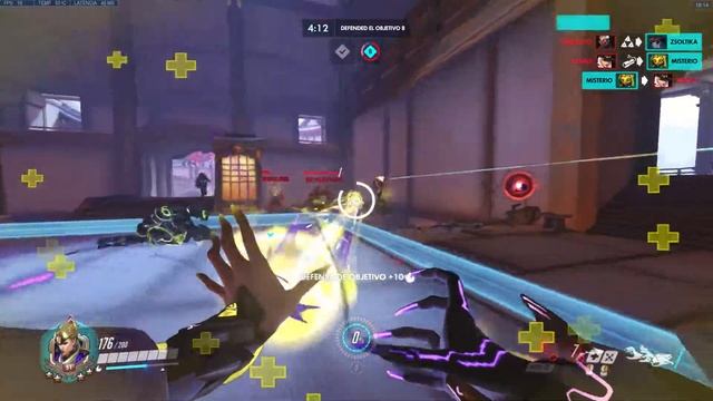 Overwatch - Prueba Game DVR Windows 10 -1080p60- смотреть онлайн