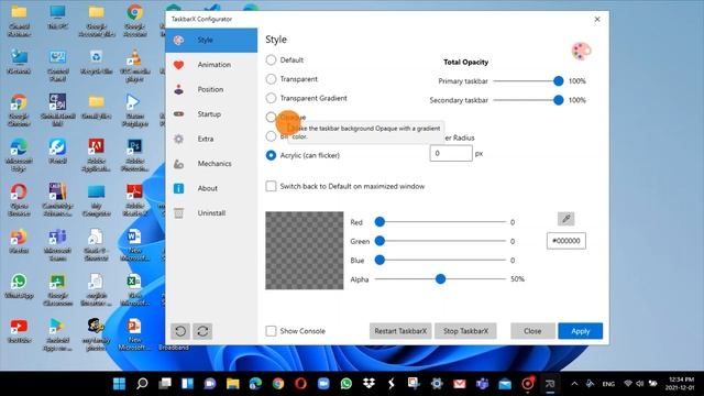 Get a transparent taskbar - Windows customization part 2 смотреть онлайн