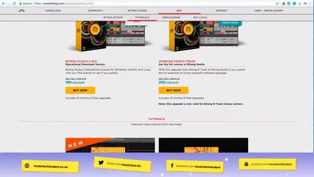 DAW   Bitwig studio