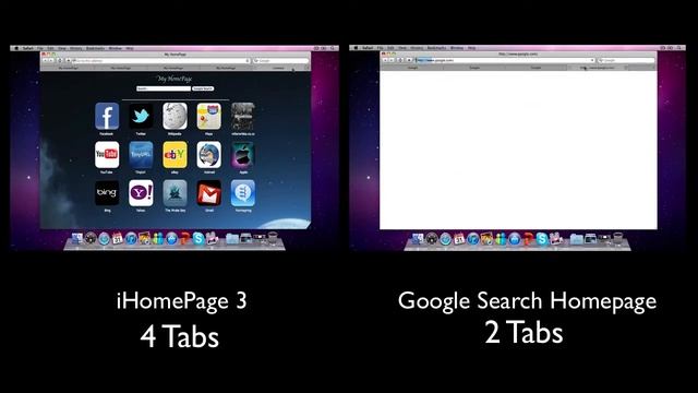 iHomePage 3.2 vs Google Search (New Tabs Creation) смотреть онлайн