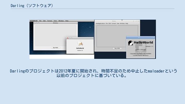 Darling (ソフトウェア) смотреть онлайн