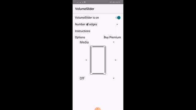 App Chỉnh âm Lượng Vuốt Cạnh Màn Hình