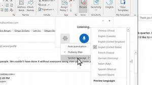 Say it with Microsoft Dictate