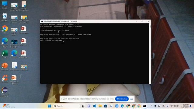 How to run System File Checker (SFC) from within Windows as Administrator