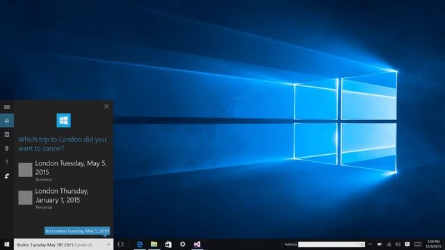 Cortana and Windows 10