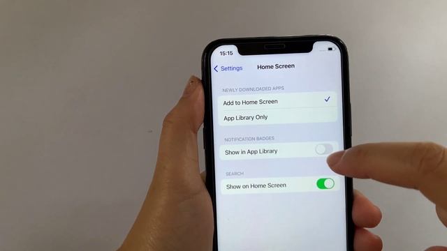 How to turn on and off notification badges in app library on iPhone X | Show on Home Screen смотреть онлайн