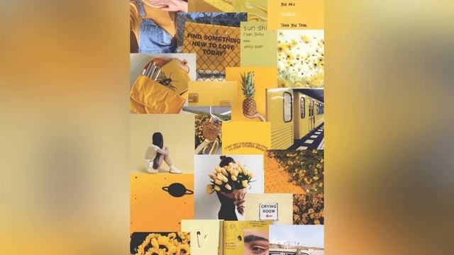 Yellow aesthetic wallpapers free || aesthetic iPhone | all about new designs смотреть онлайн