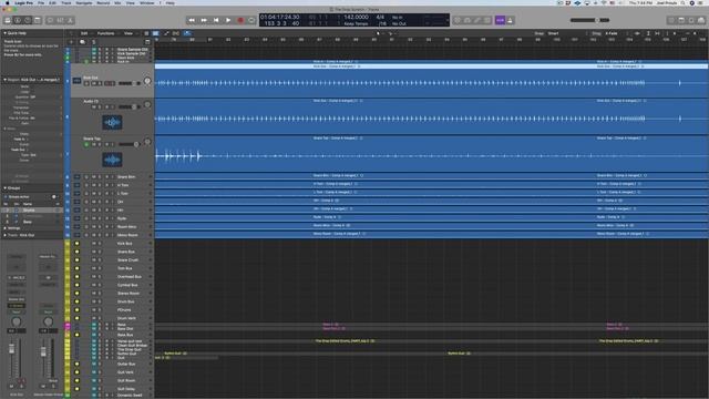 The Easiest Way to Edit Drums in Logic Pro X | Stop Using Flex Time! (Sort of) смотреть онлайн