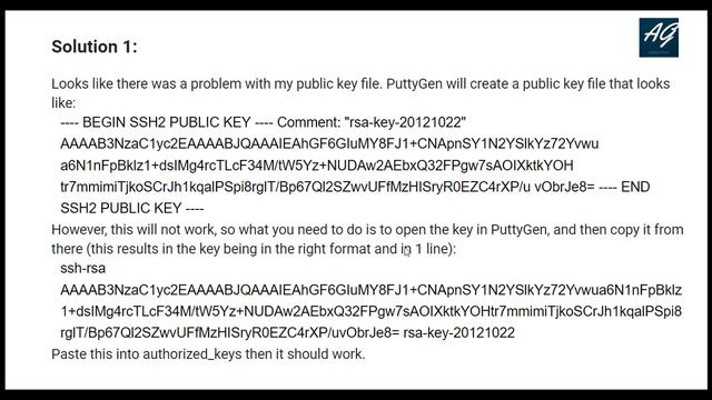 SSH Public Key - No supported authentication methods available (server sent public key) смотреть онлайн