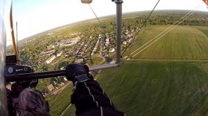 Длина пробега на посадке, Мотопараплан VS Дельталёт