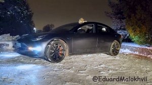 Световое шоу Tesla Model 3. С НОВЫМ ГОДОМ 2022!!!
