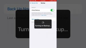 How to TURN ON iCloud BACKUP on iPhone?