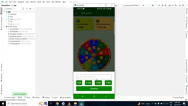 Money Plant App Source Code | Best Earning App of 2023 | Free Android Studio Source Code | MakeEasy