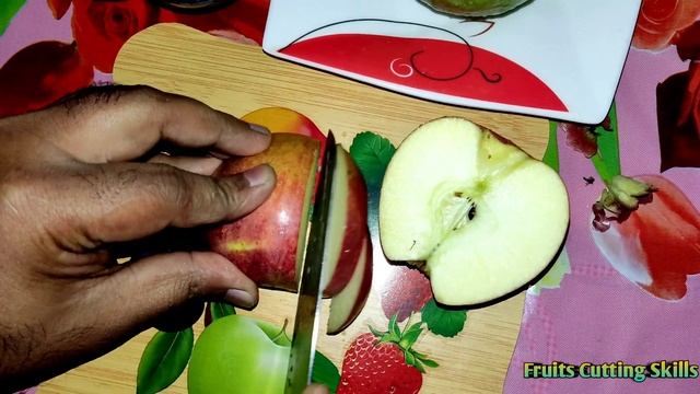 Amazing Fruits Cutting Skills | Red Apple | Awesome Fruit Ideas - Part 1